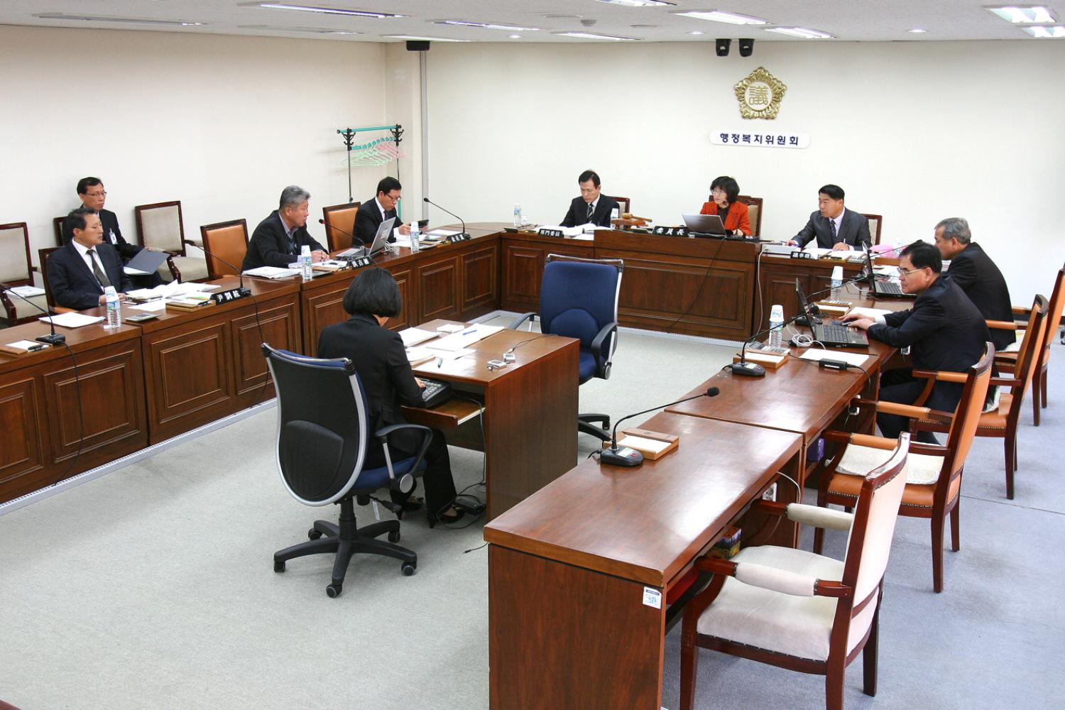 제182회 제2차 정례회 행정복지위원회 업무보고
