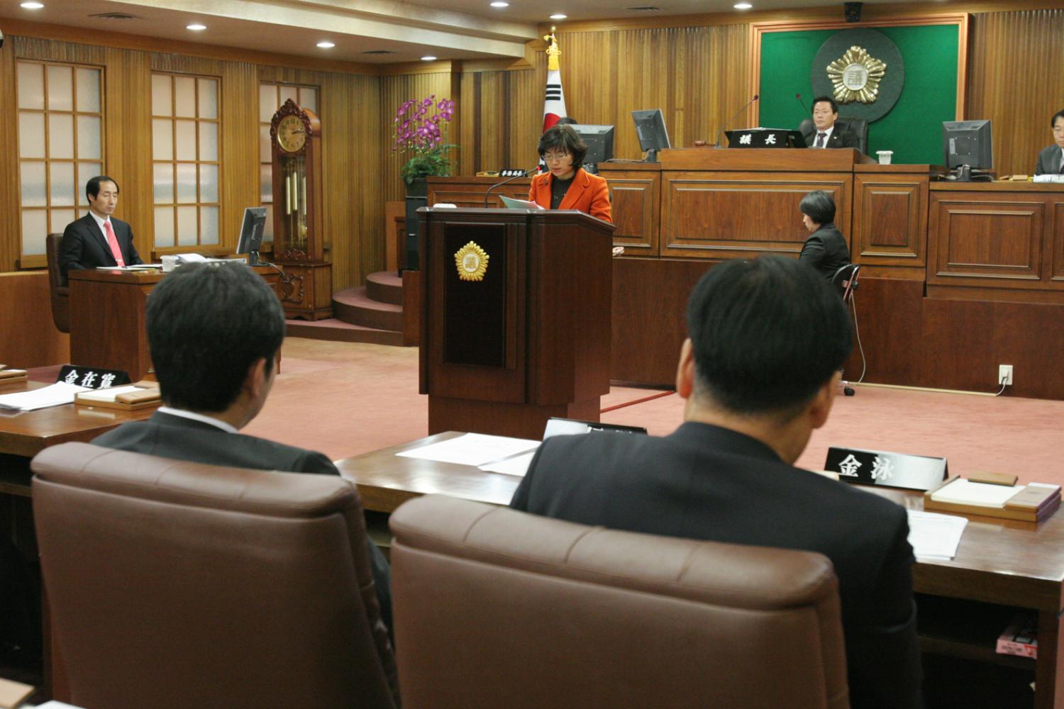 제182회 제2차 정례회 구정질문