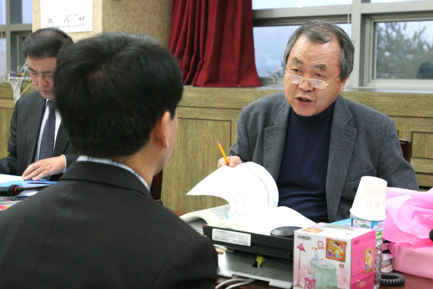 2011년 행정사무감사 - 재정건설위원회