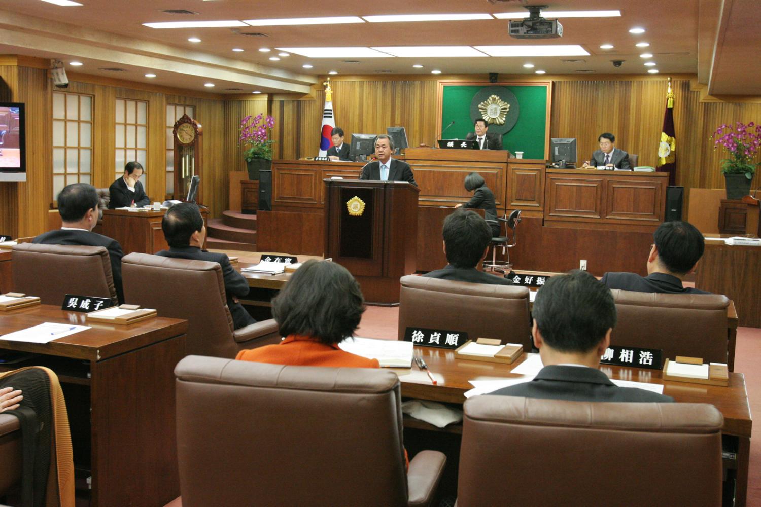 제182회 제2차 정례회 구정질문