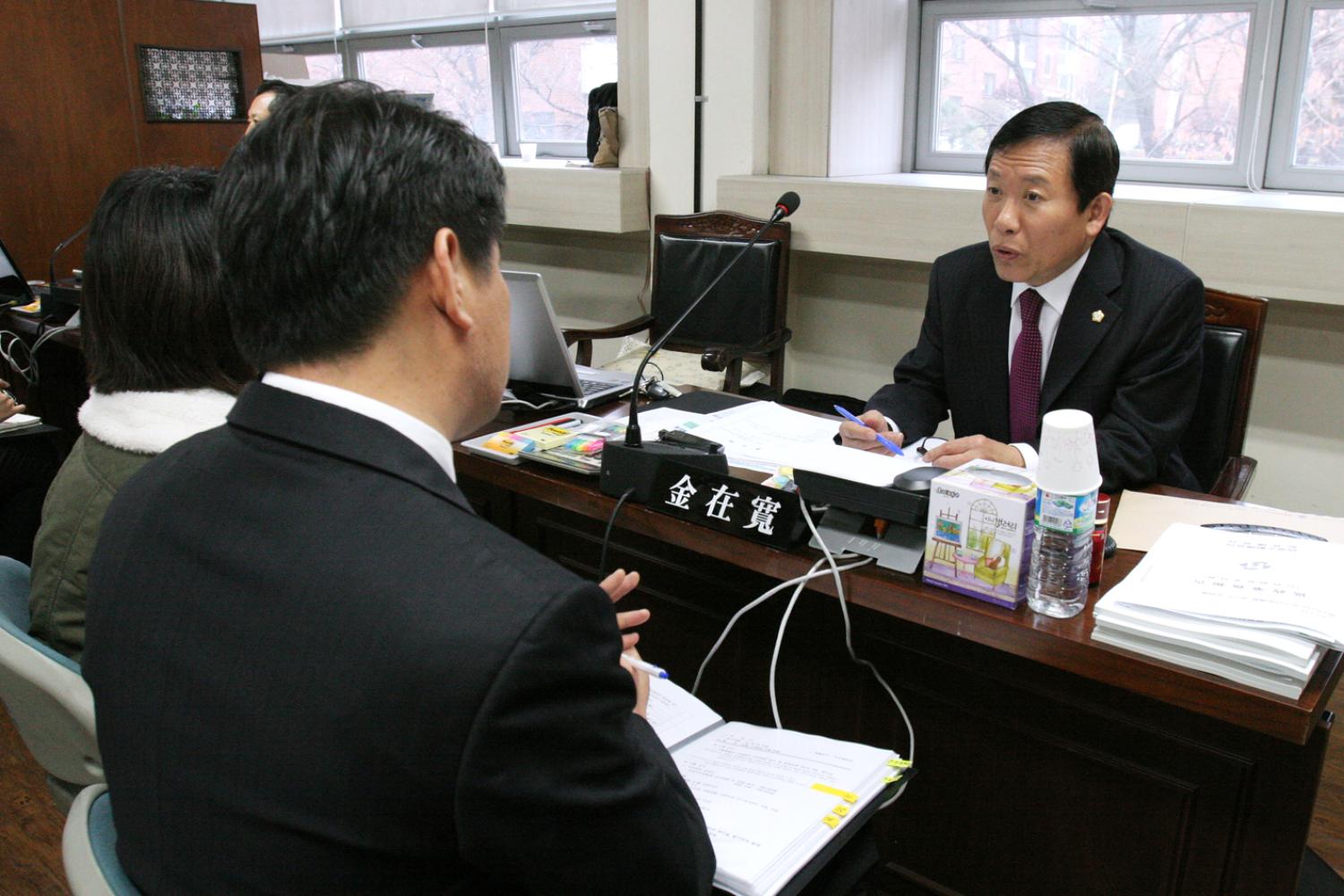 2011년 행정사무감사 - 재겅건설위원회