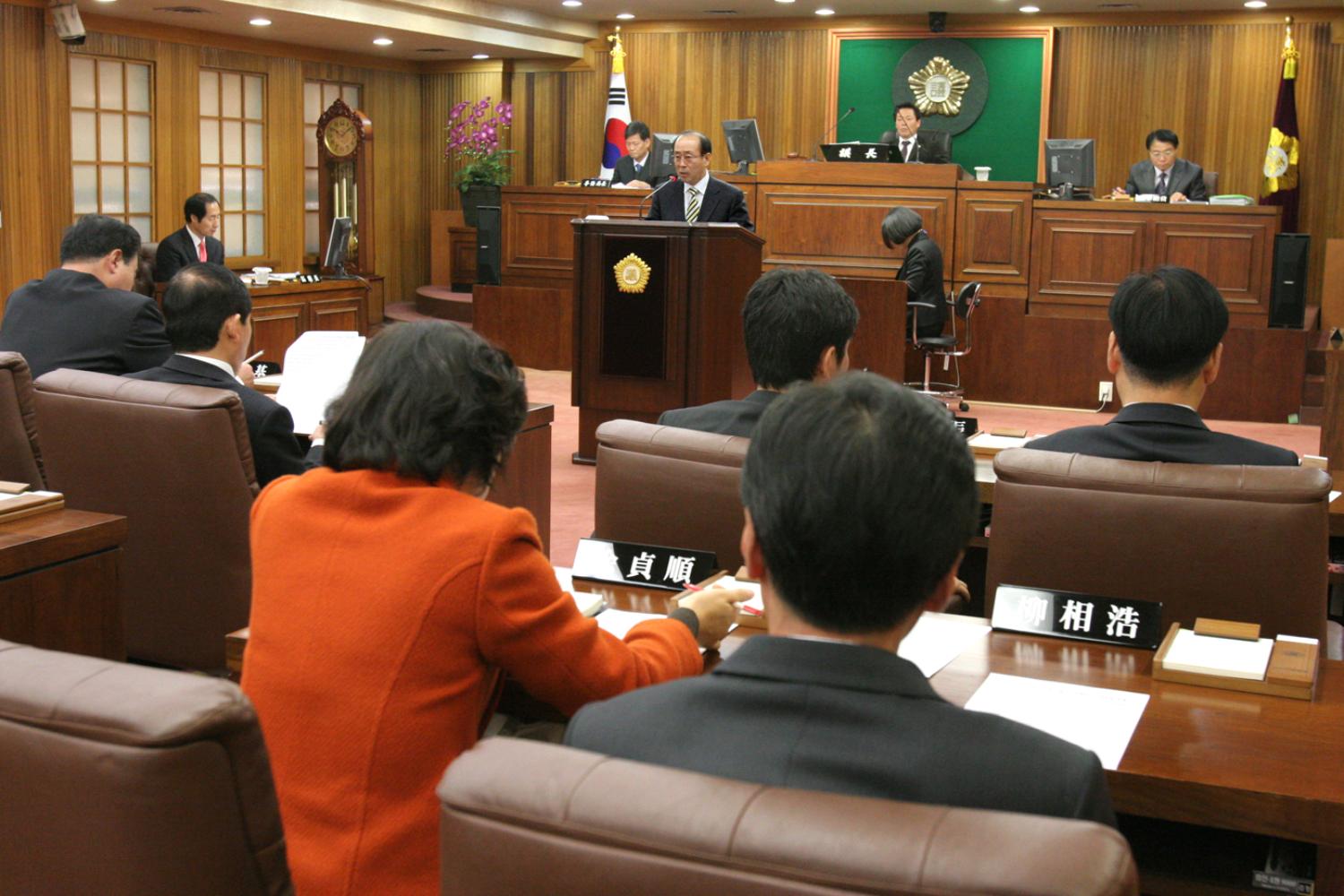 제182회 제2차 정례회 구정질문