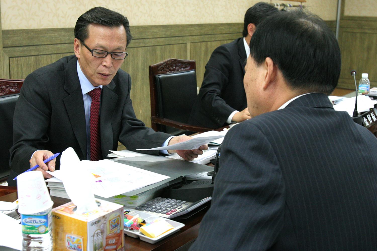 2011년 행정사무감사 재정건설위원회