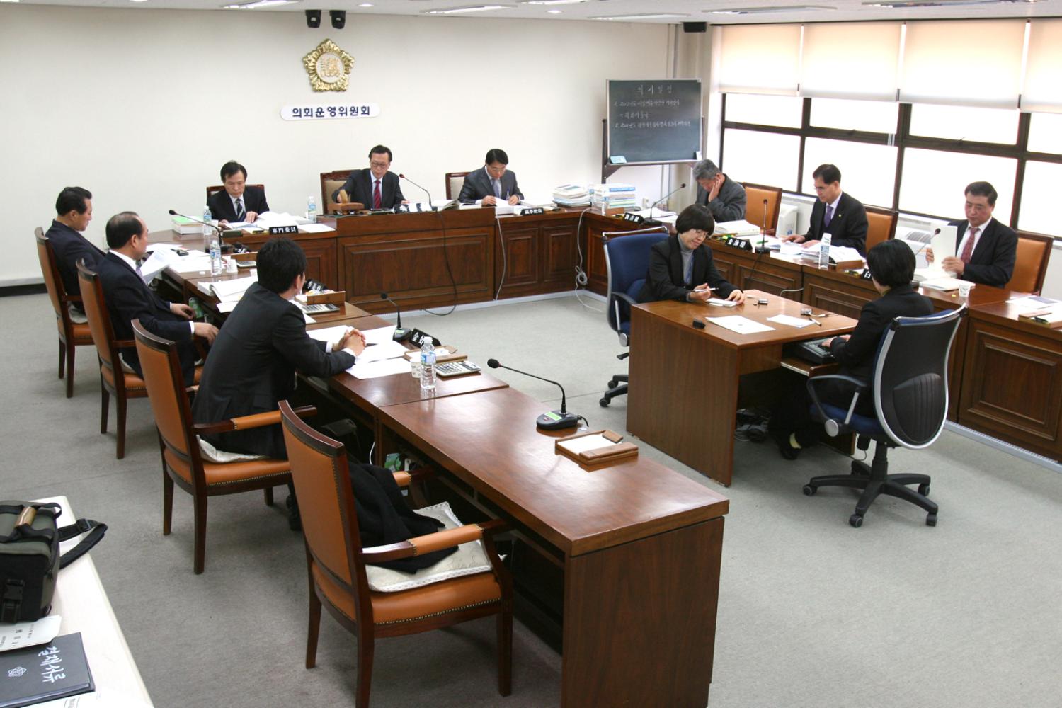 제182회 제2차 정례회 의회운영위원회