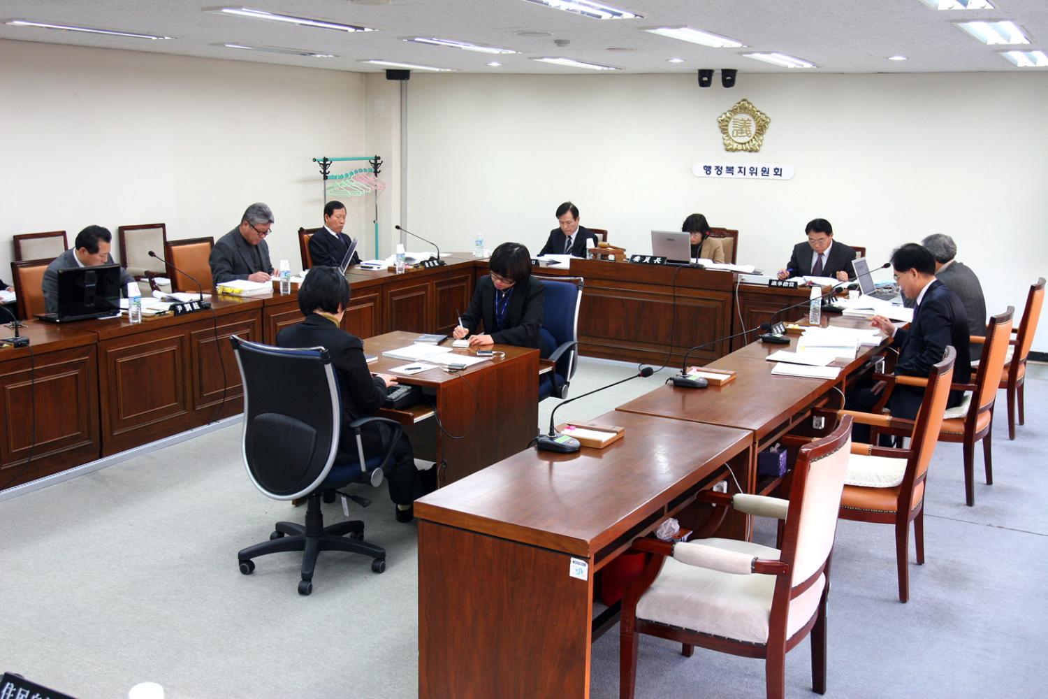 제183회 임시회 행정복지위원회