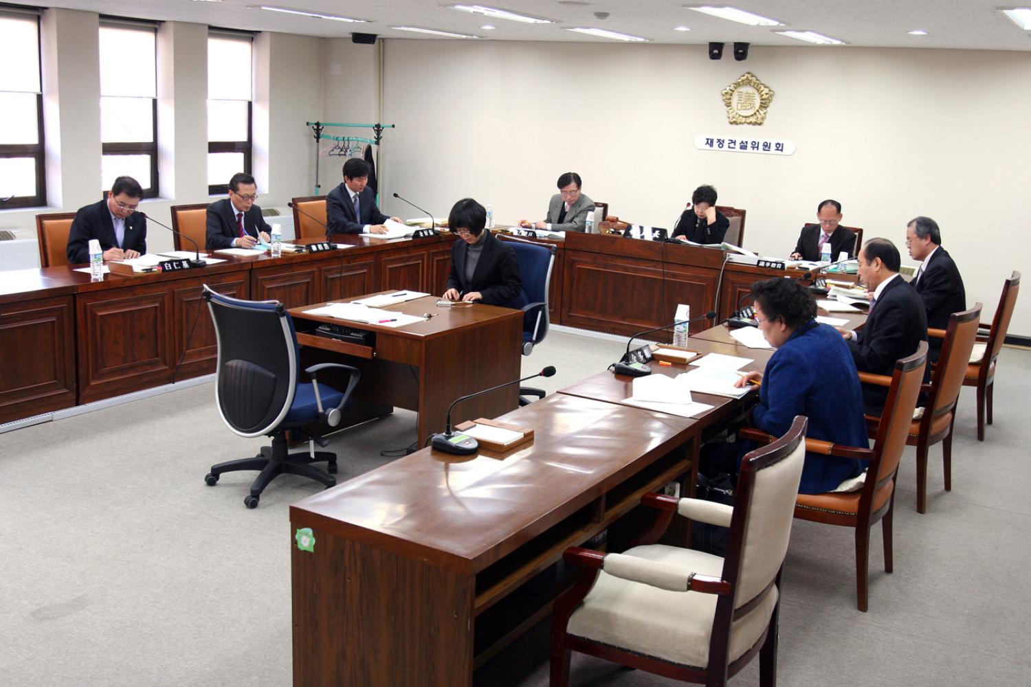 제183회 임시회 재정건설위원회