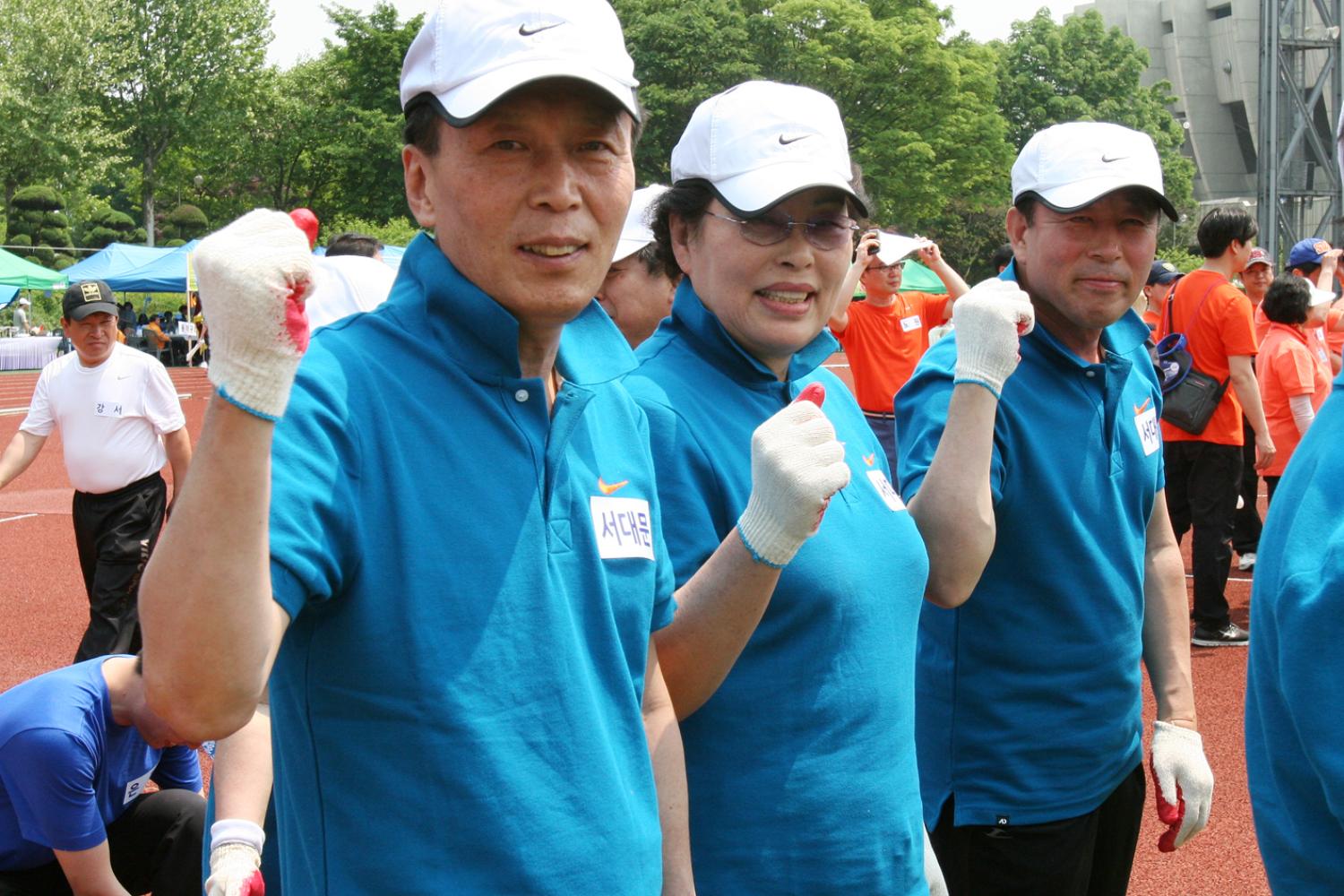 2012년 한마음 체육대회- 공 굴리기 대회
