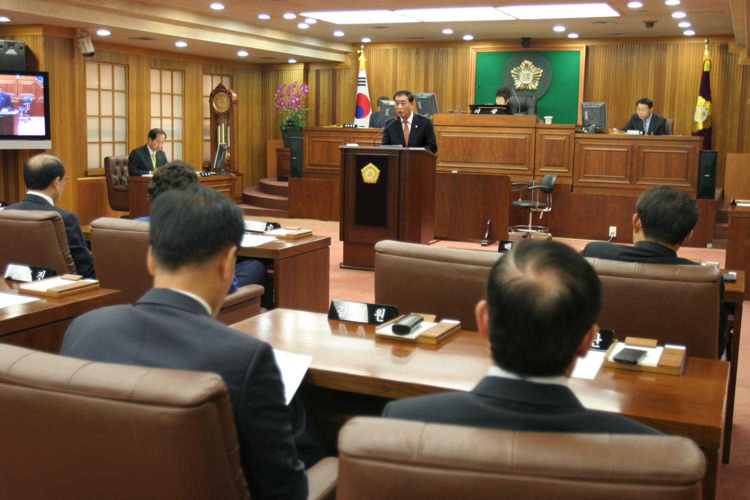제190회 임시회 제2차 본회의 구정질문-백인기의원