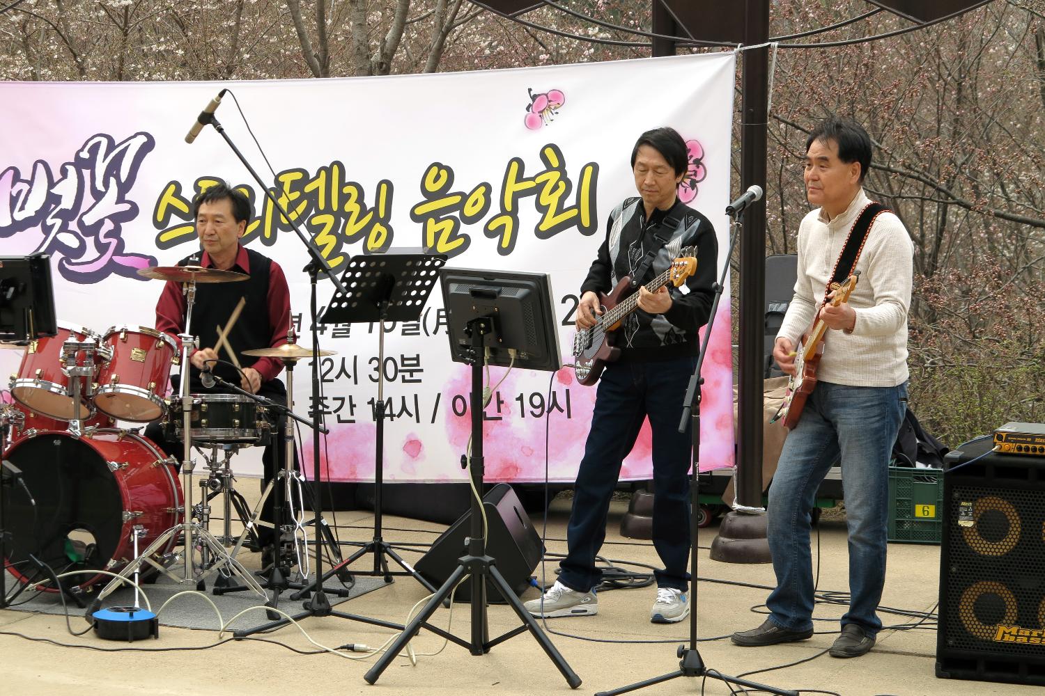 벚꽃축제 스토리텔링 아재나 공연