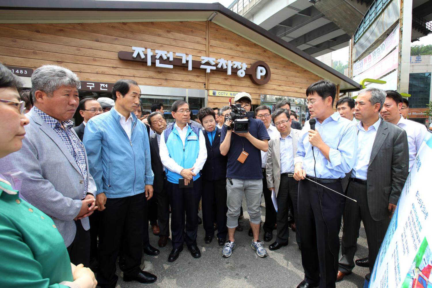 홍제역 인근 역세권 개발 현장방문