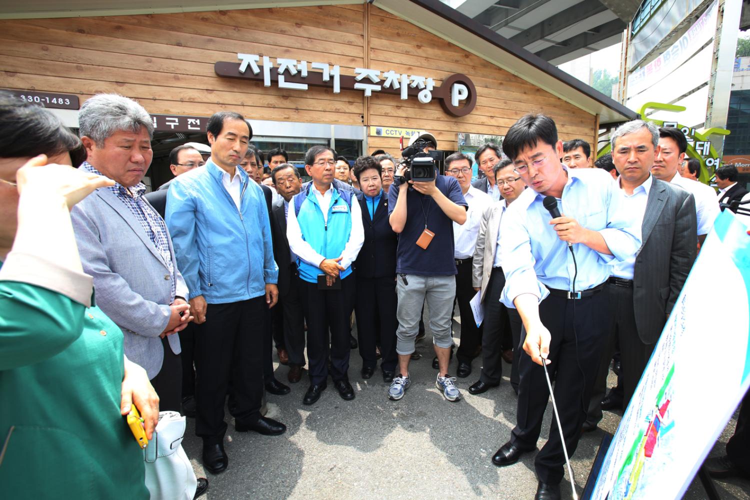 홍제역 인근 역세권 개발 현장방문