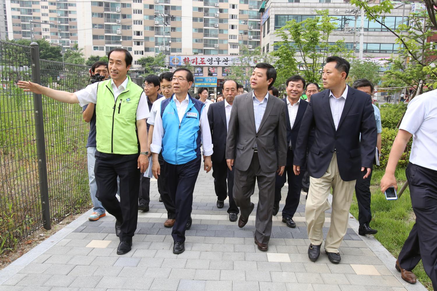 서북권 복합문화센터 건립 현장방문