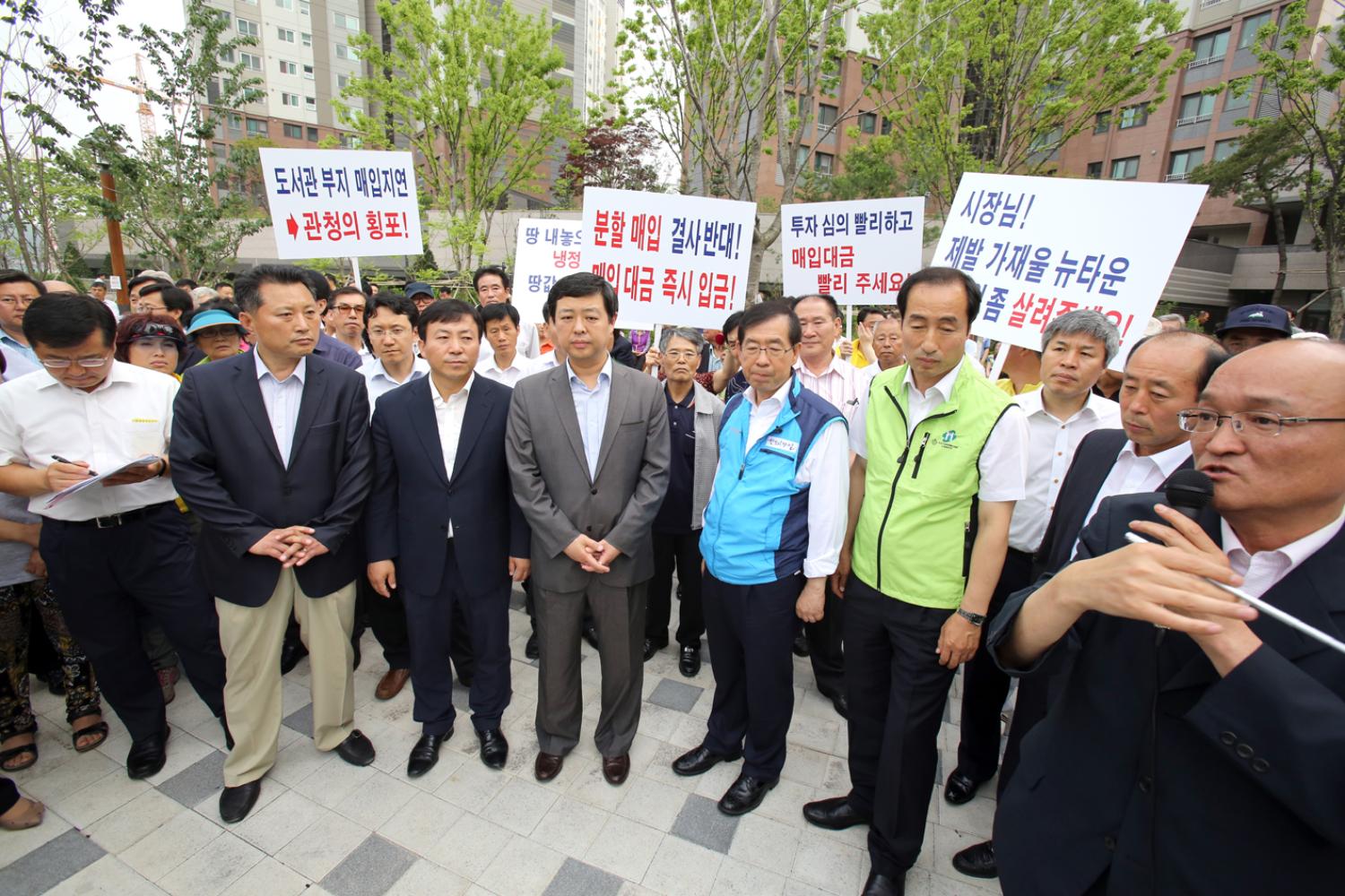 서북권 복합문화센터 건립 현장방문