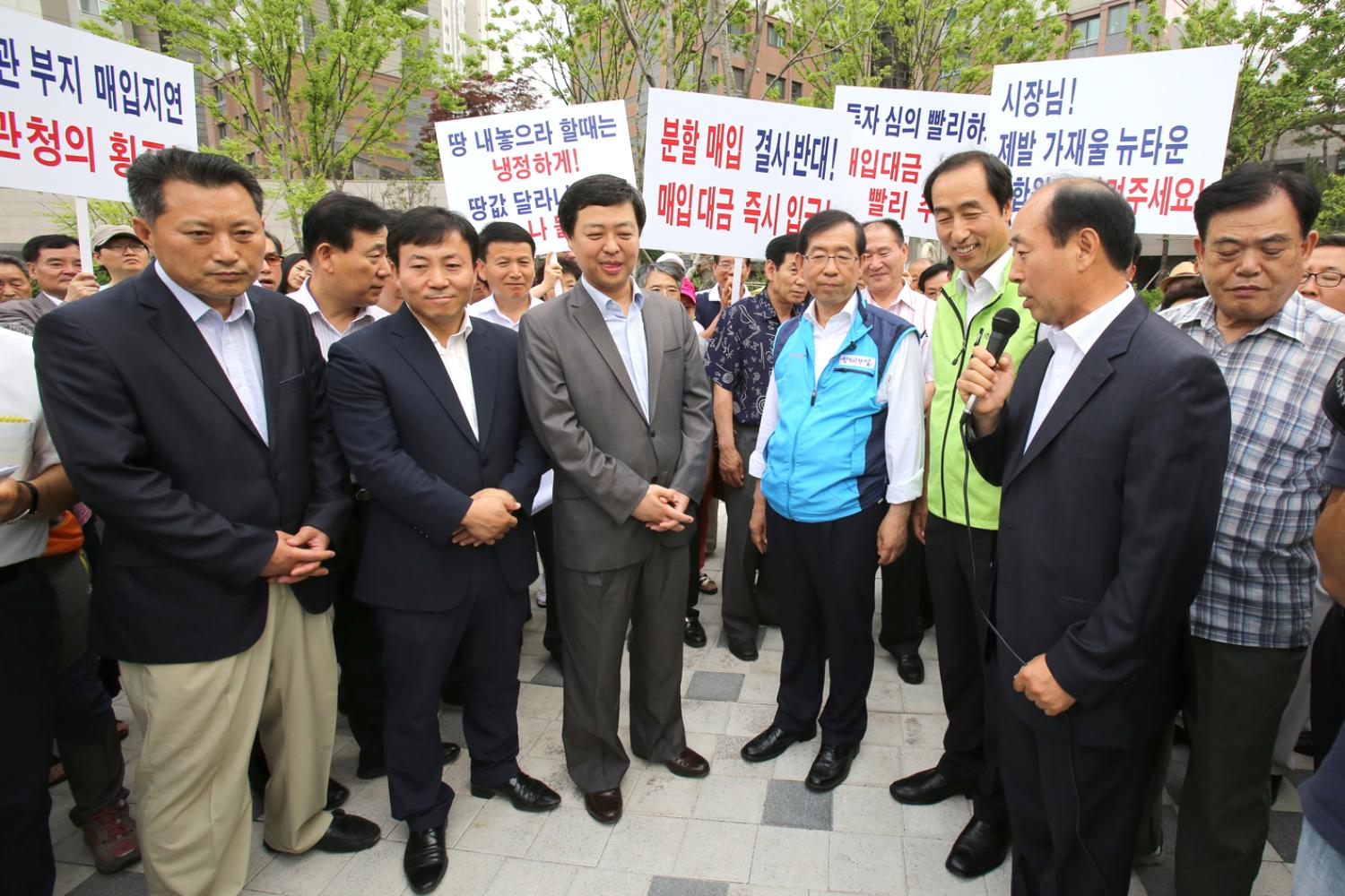 서북권 복합문화센터 건립 현장방문