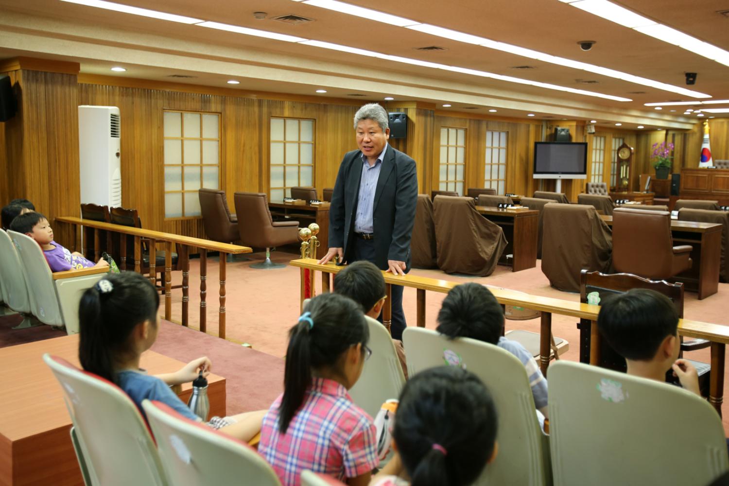 2013년 내고장 탐방-인왕초등학교 의회방문