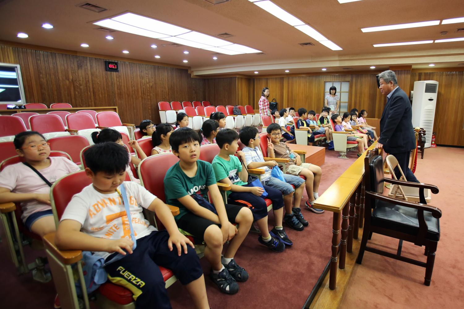 2013년 내고장 탐방-인왕초등학교 의회방문