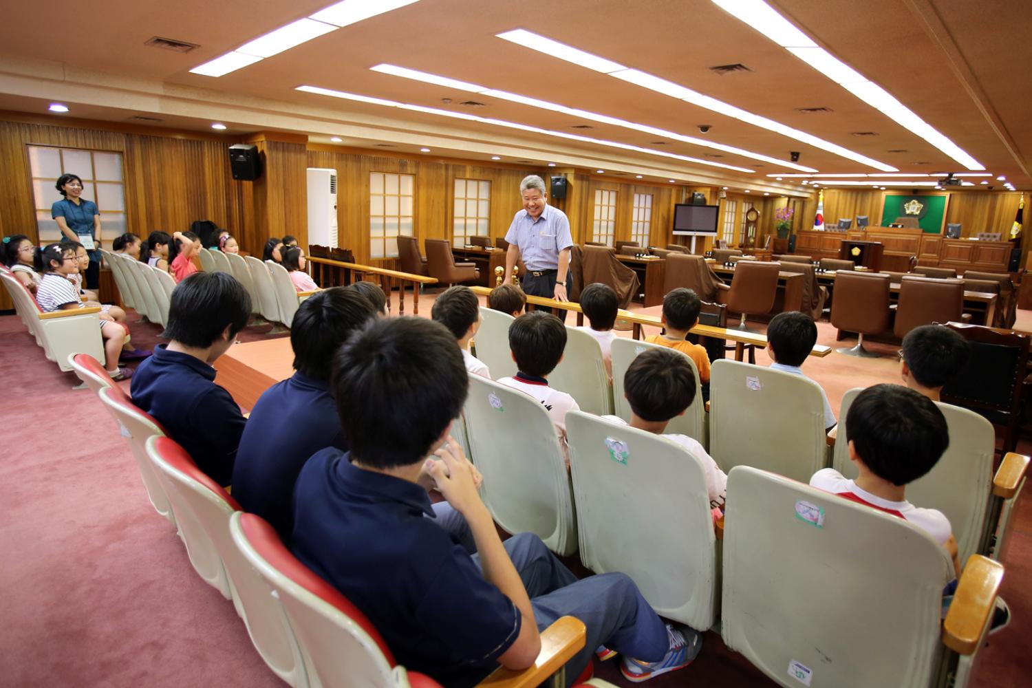 2013년 내고장 탐방-인왕초등학교 의회방문