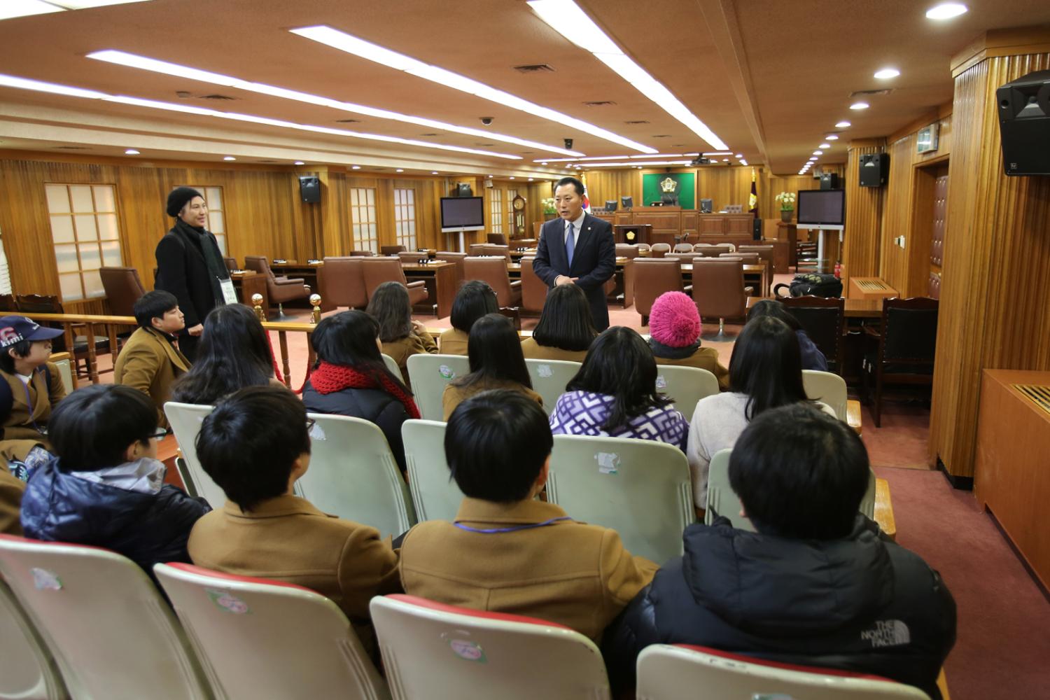 가재울중학교 내고장 탐방견학