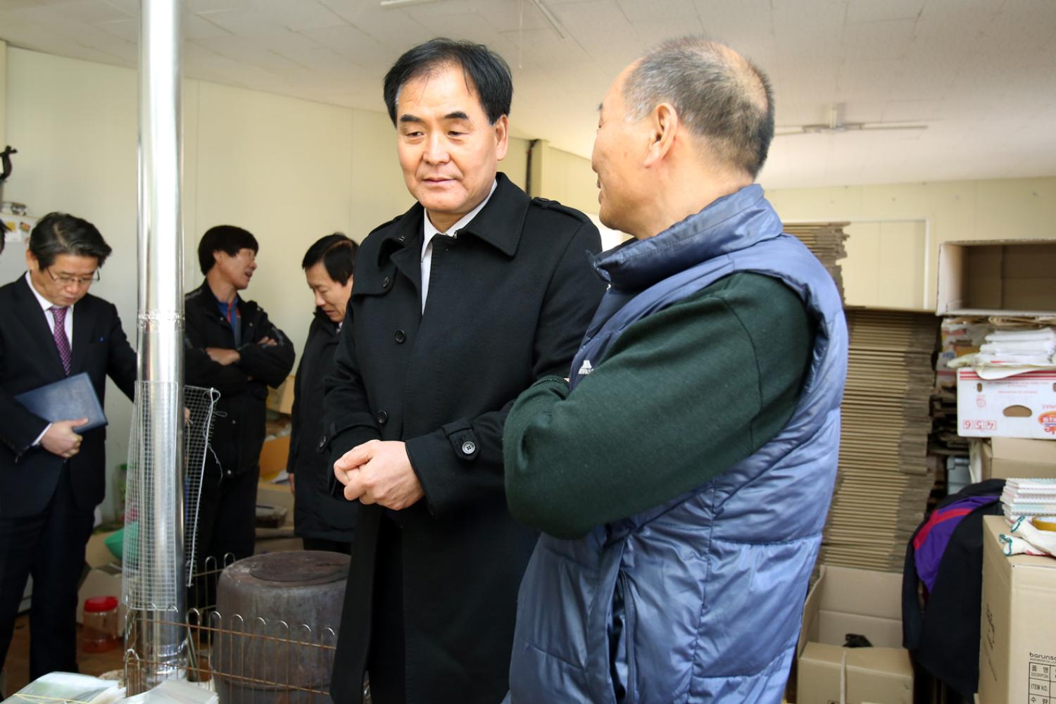행정사무감사 개미마을 현장방문