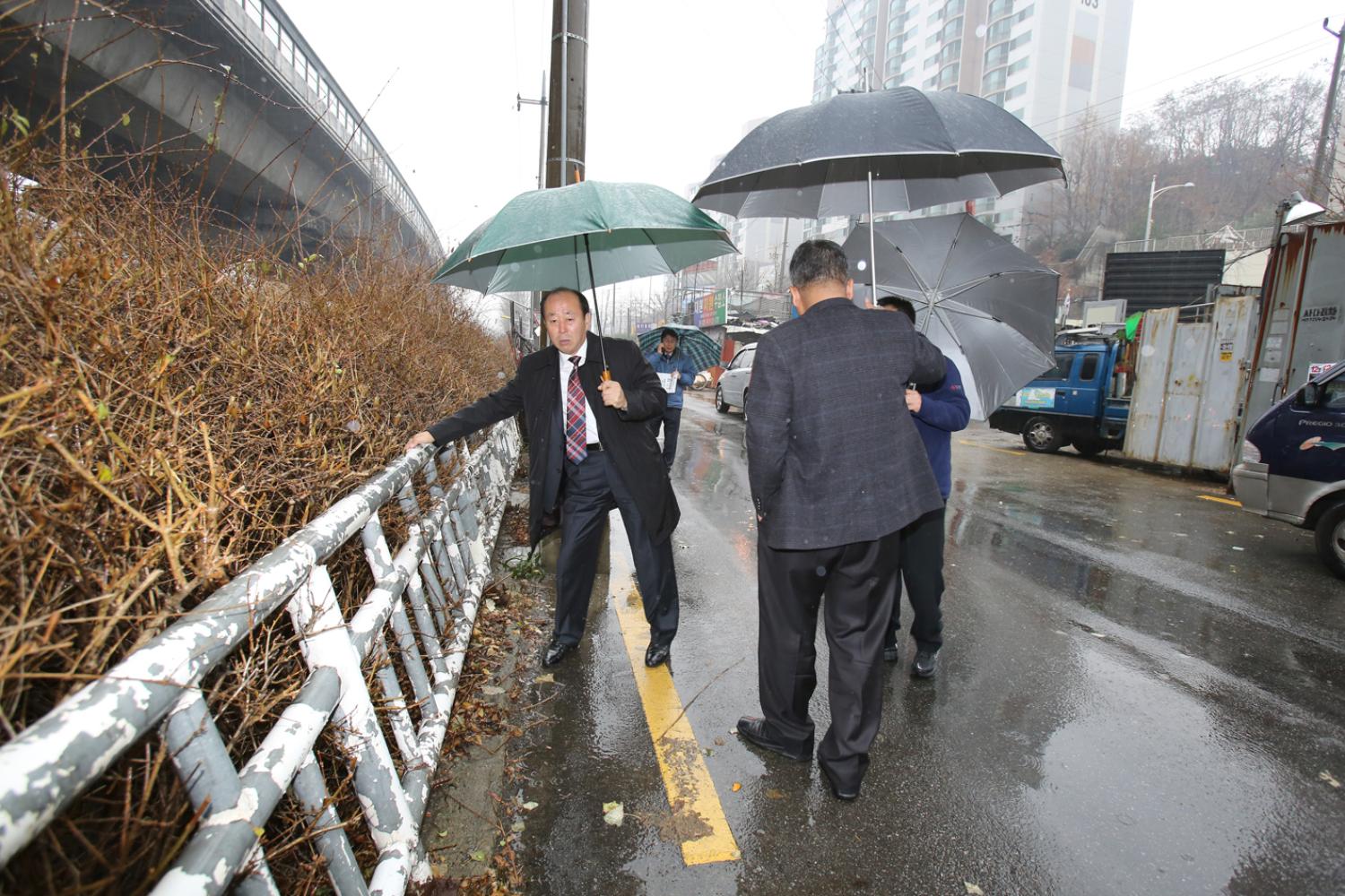 연희동 홍제천 현장방문