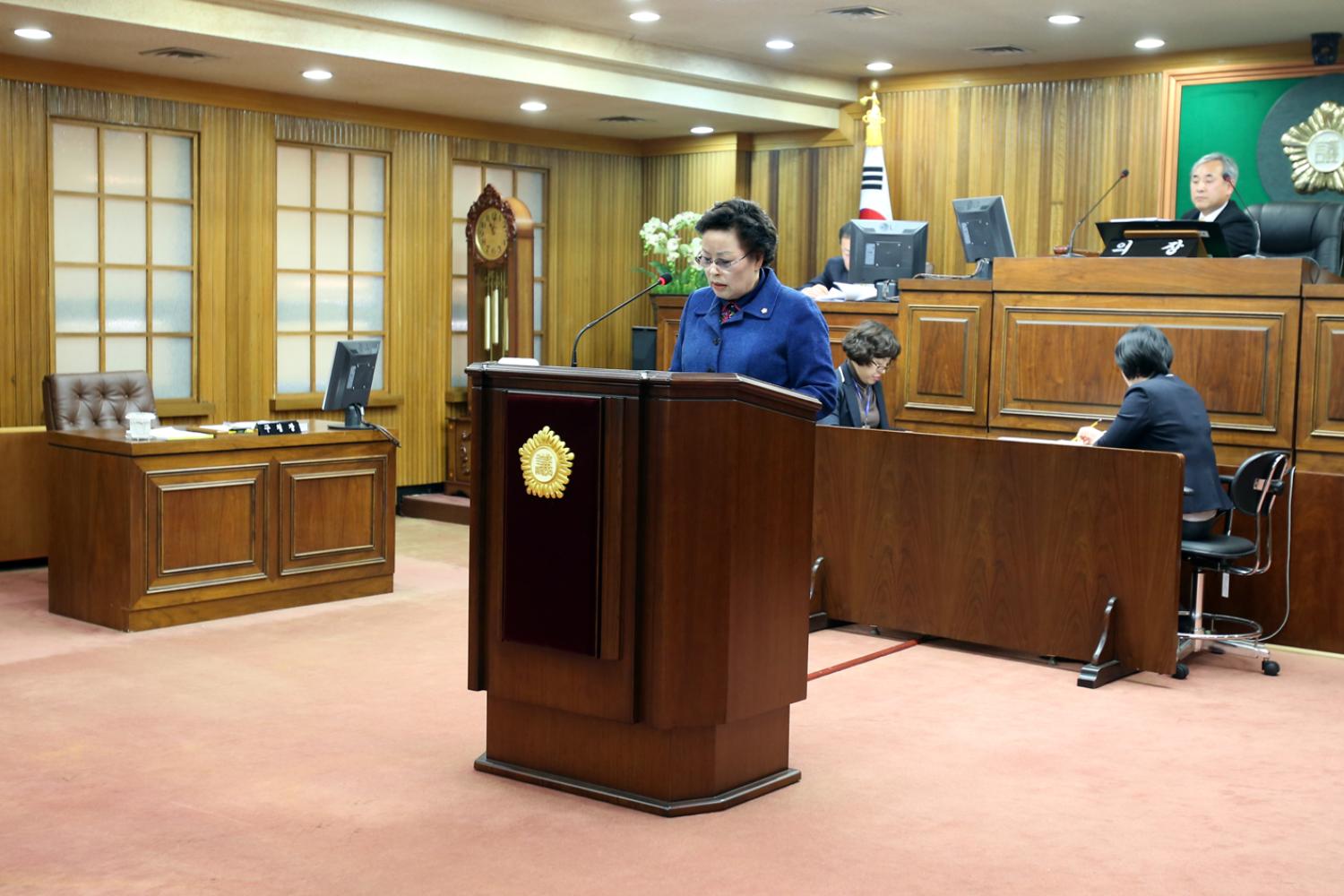 제201회 제2차 정례회 제3차 본회의 재정건설운영위원회 행정사무감사 결과보고