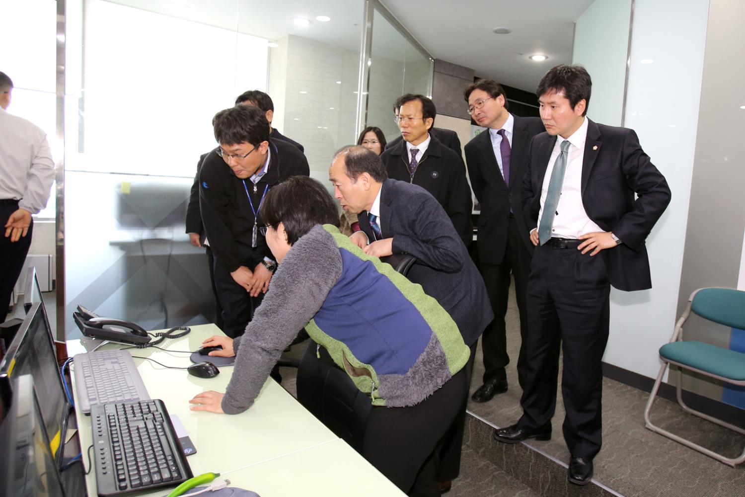 재정건설 현장방문-서대문구통합관제센터