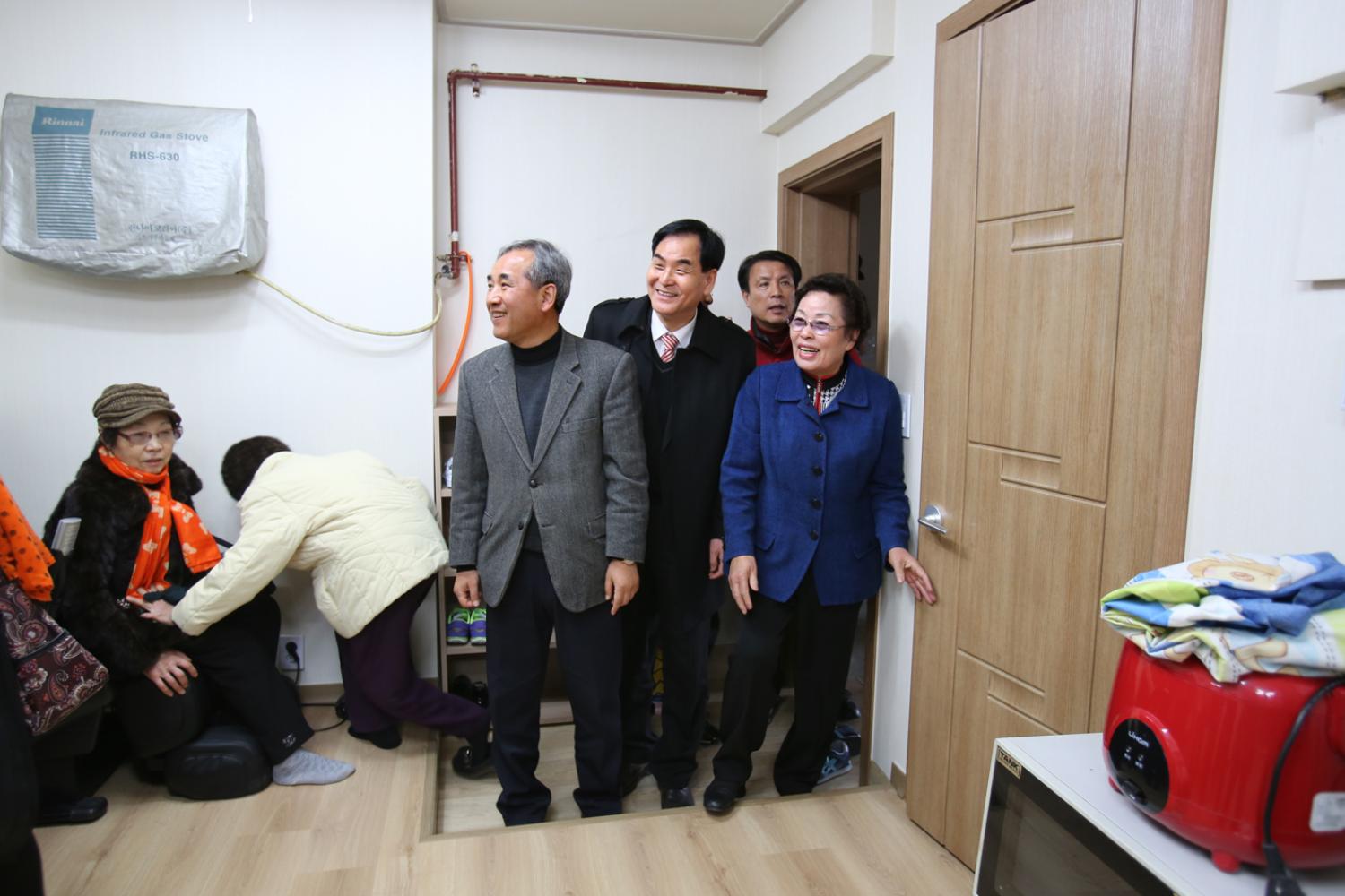 대한노인회 서대문구지회 노인대학 이전 현판식