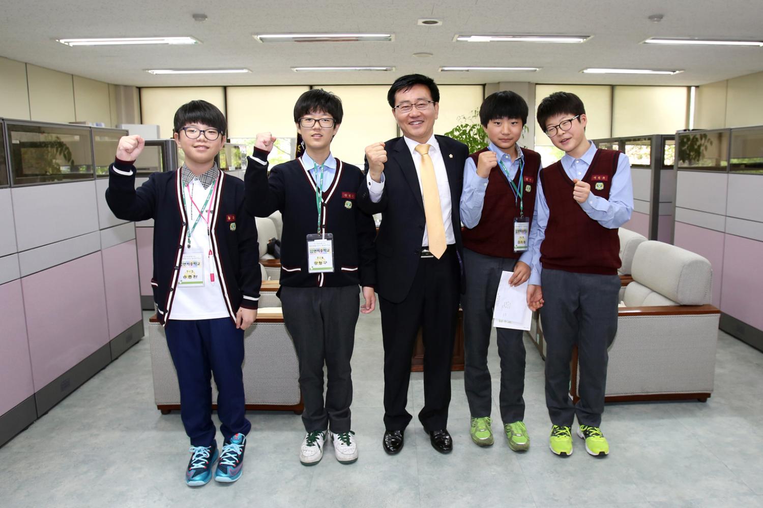 연희중학교 현장체험(의회방문)