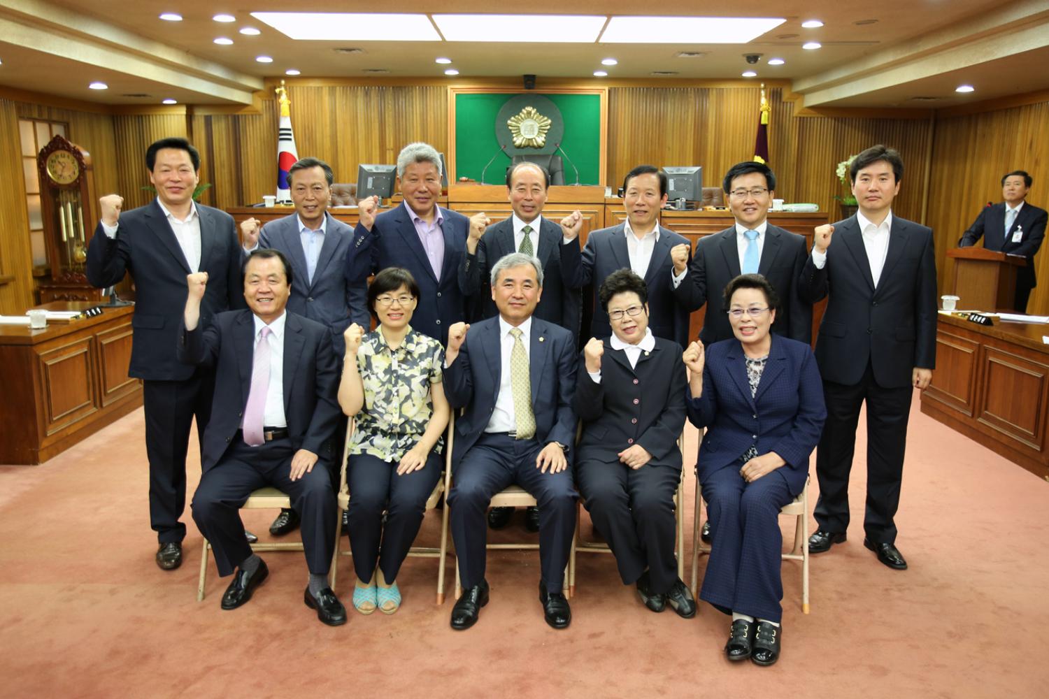 제205회 임시회 제3차 본회의 폐회식