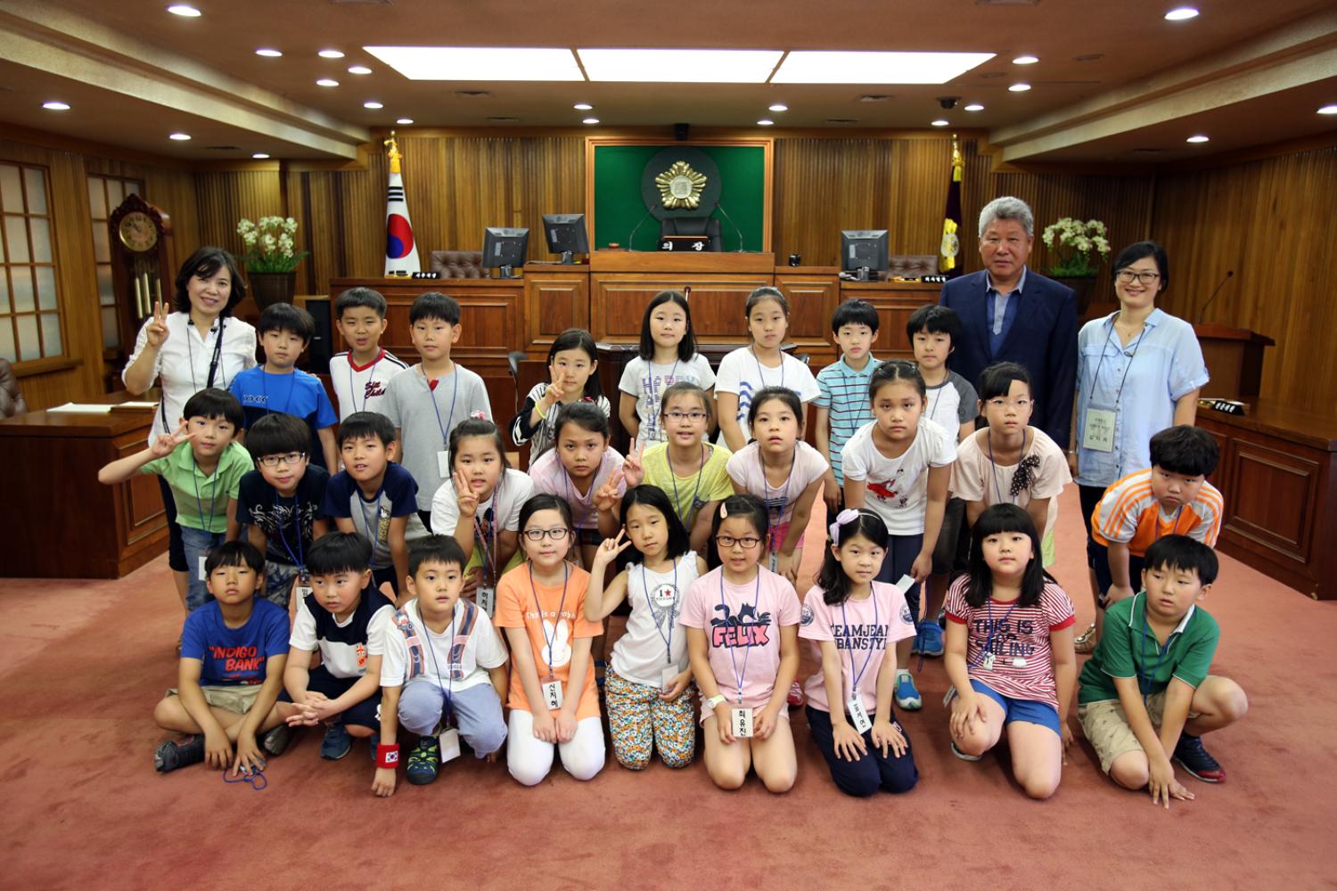 내고장탐방-홍제초등학교 의회방문