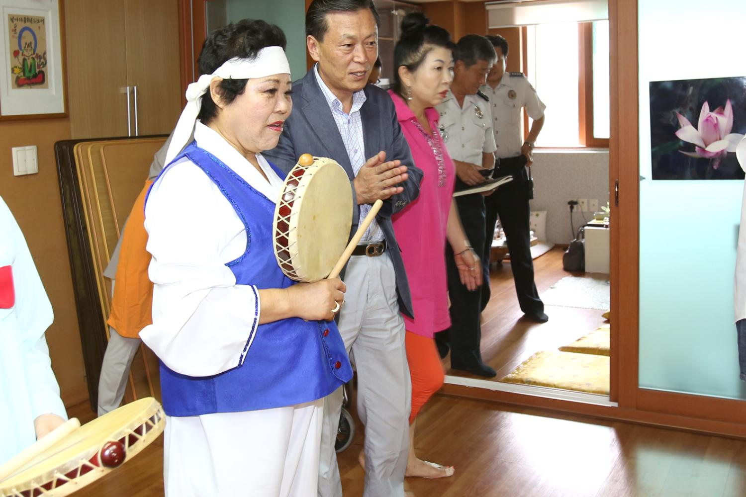 충현동 수효사효림원 어르신 경로잔치