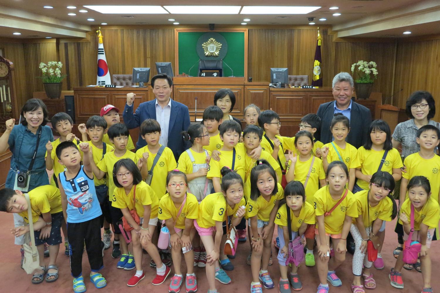 내고장탐방-홍은초등학교 의회방문