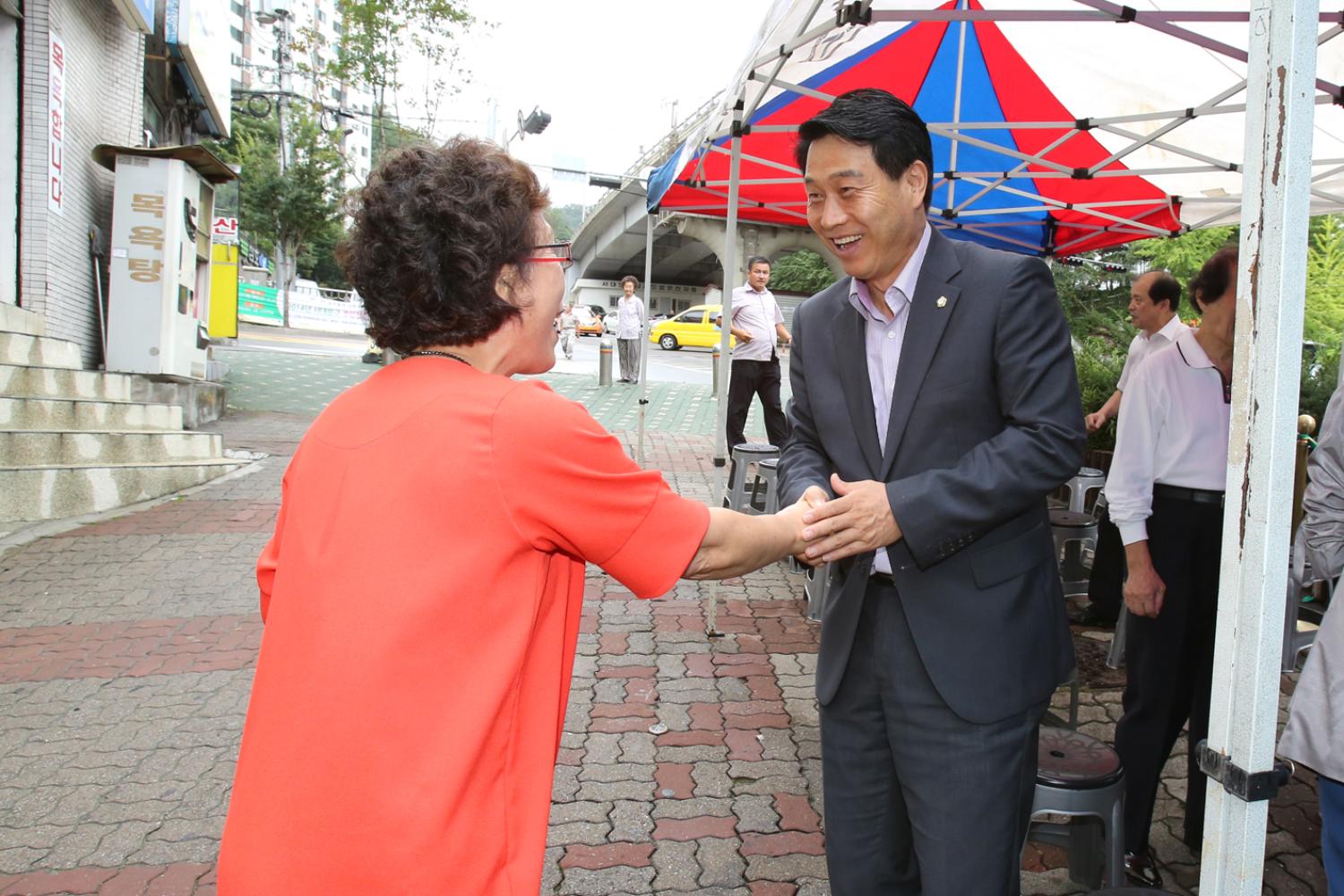 영천시장 사무실 개소식