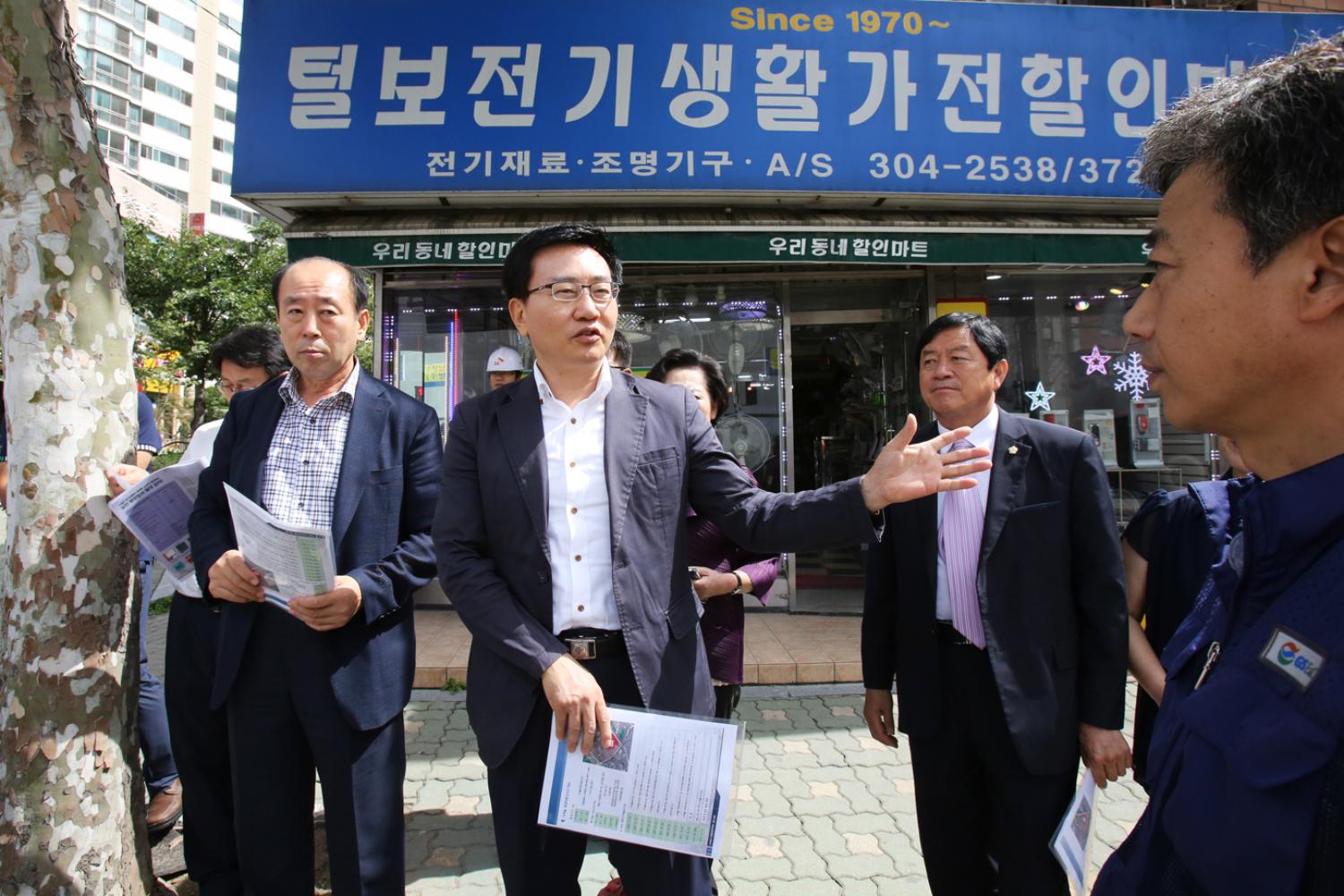 가재울뉴타운 4구역 현장 및 주변도로 현장방문