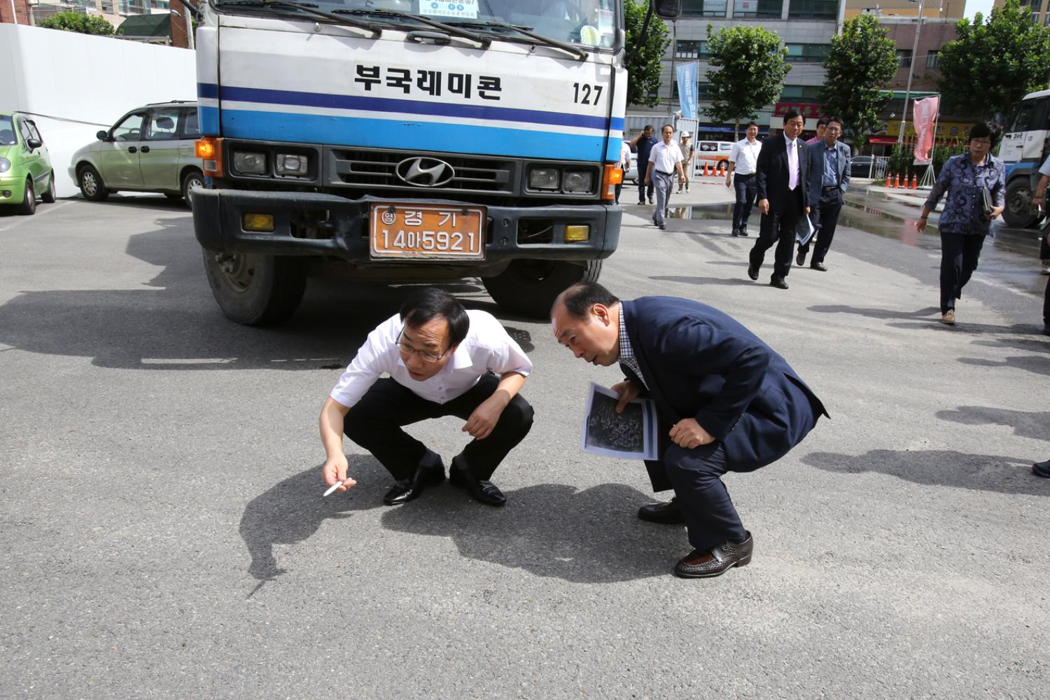 가재울뉴타운 4구역 현장 및 주변도로 현장방문