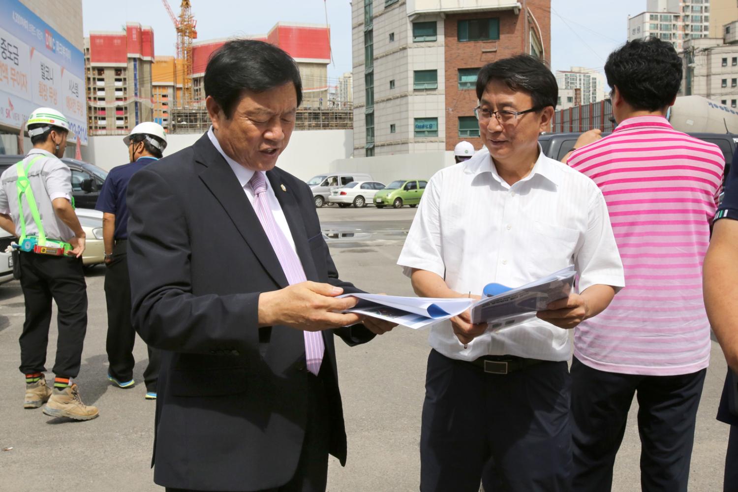 남가좌1동 주민센터 신축 현장방문