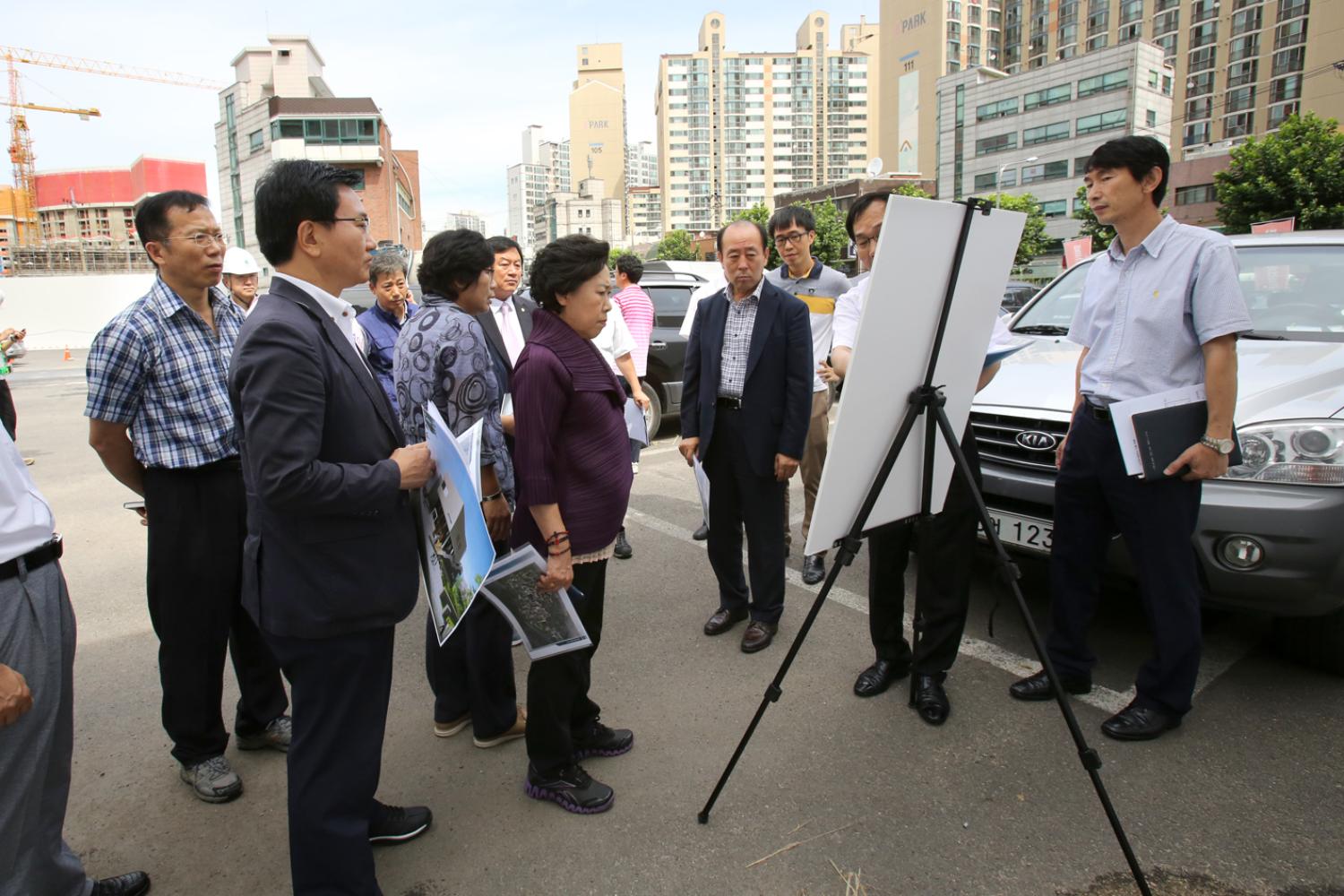 남가좌1동 주민센터 신축 현장방문
