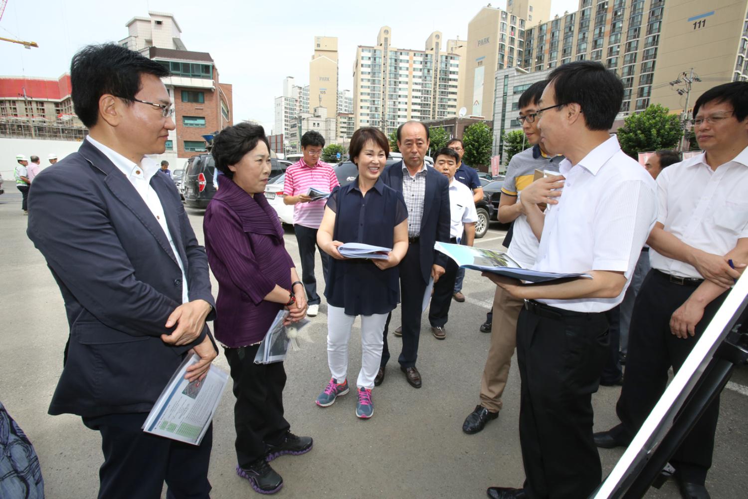 남가좌1동 주민센터 신축 현장방문