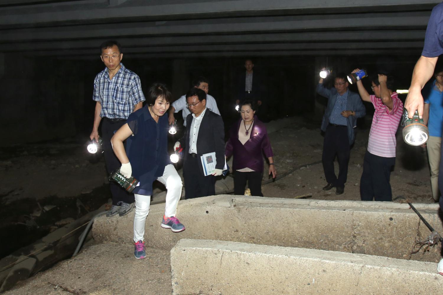홍제천(보행로 미개설구간) 현장방문