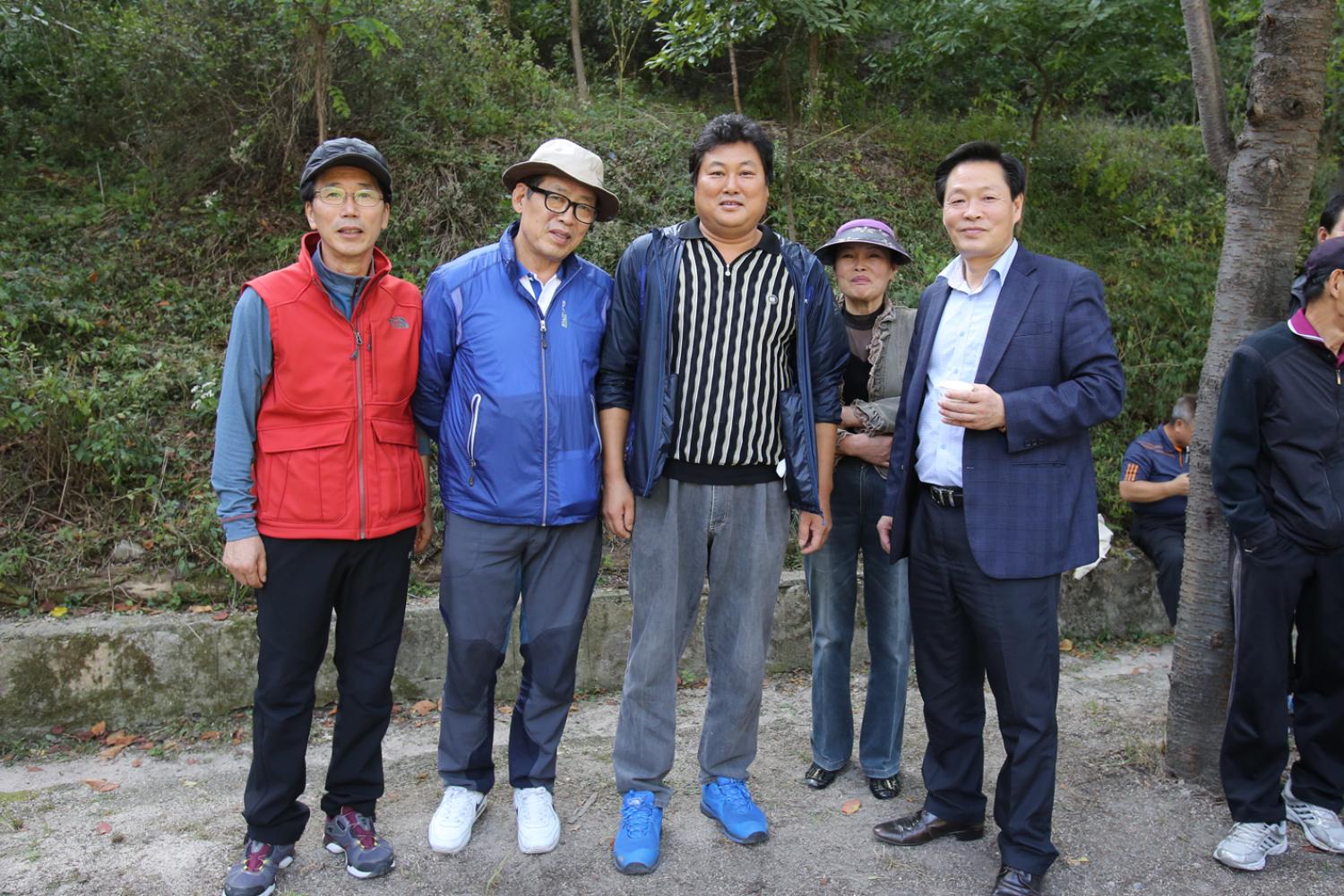 북한산 자락길 준공식