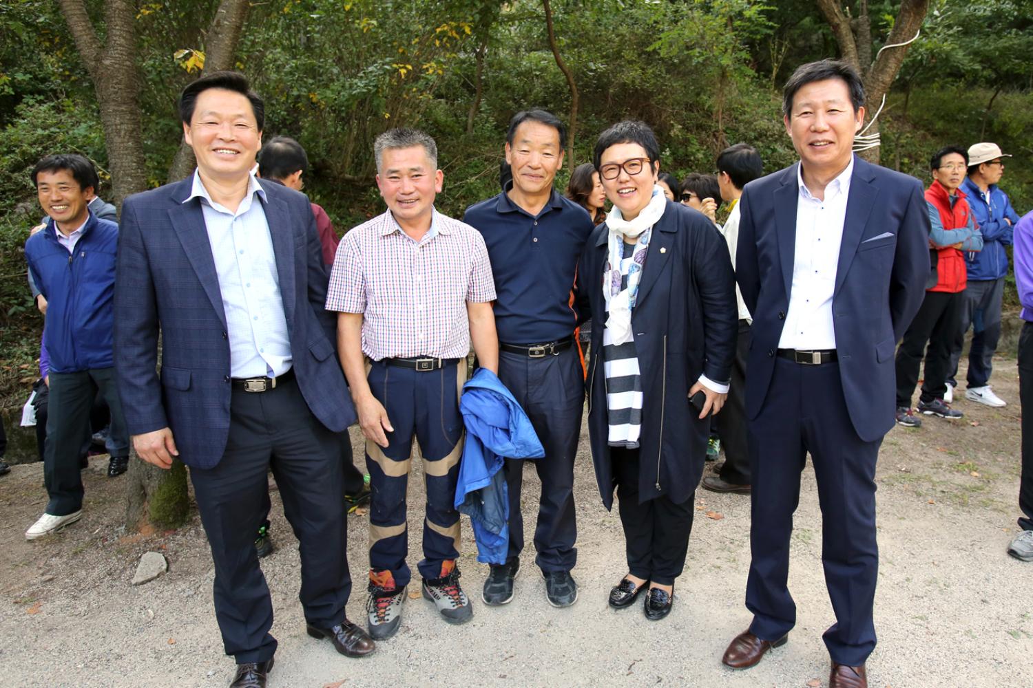 북한산 자락길 준공식