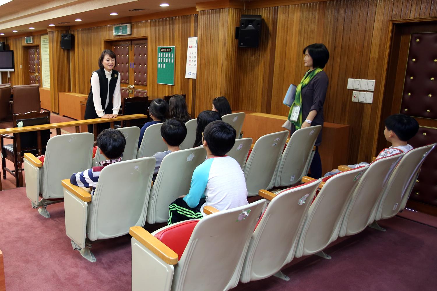 내고장탐방 안산초등학교 의회방문