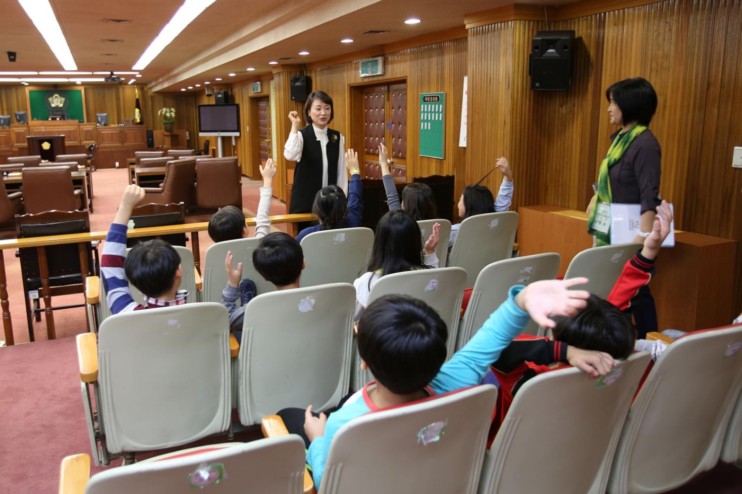 내고장탐방 안산초등학교 의회방문
