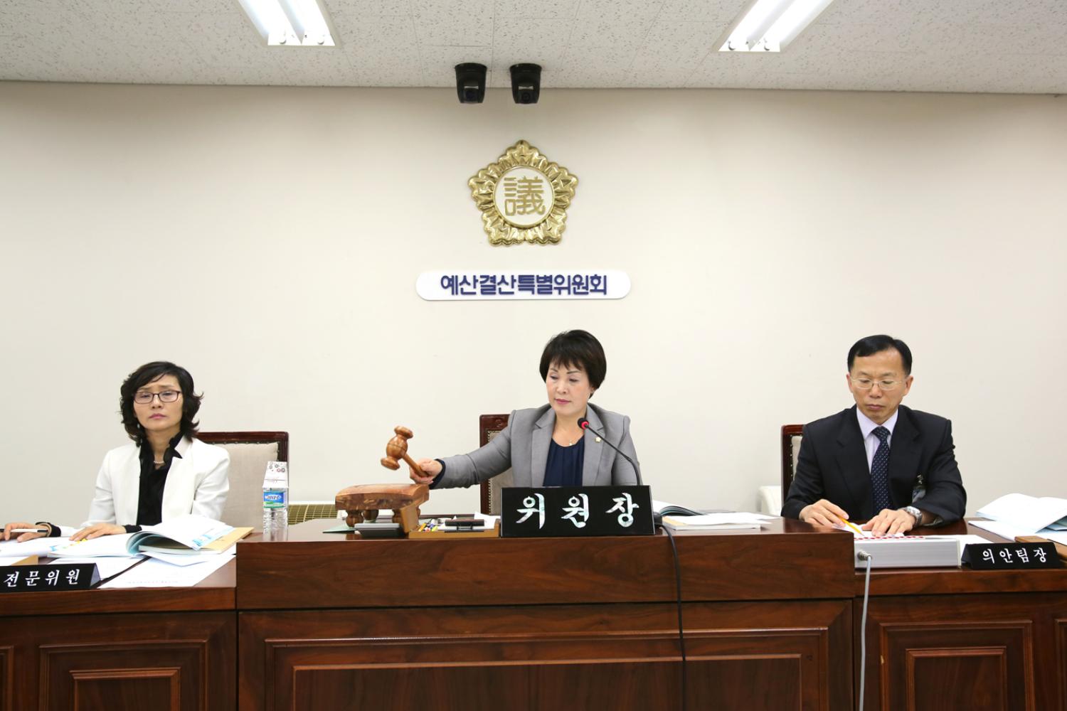제210회 임시회 예산결산위원회