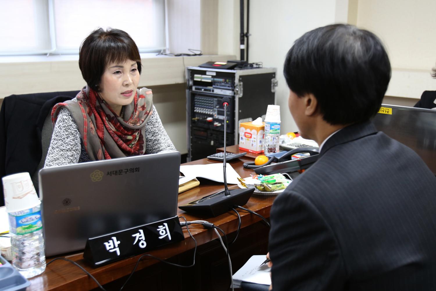 제211회 제2차 정례회 재정건설위원회 행정사무감사