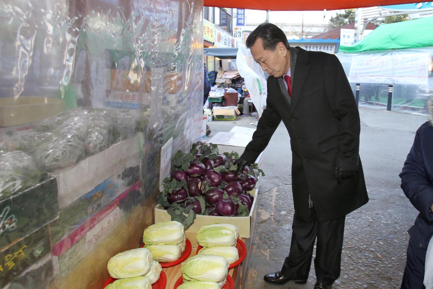 영천시장 설명절 이벤트