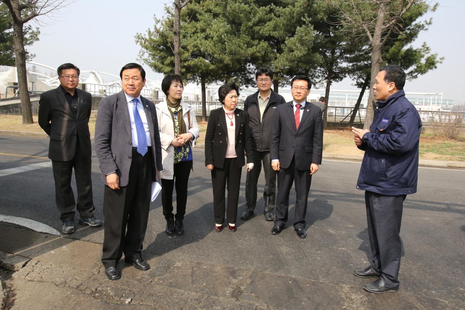 재정건설 현장방문-난지물 재생센터