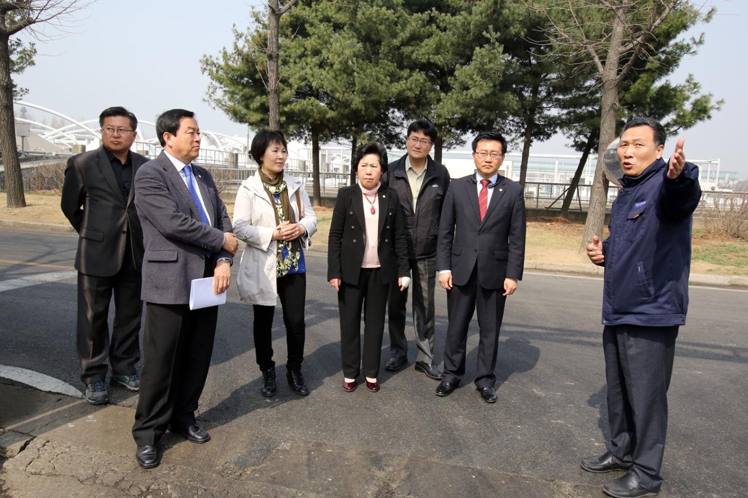 재정건설 현장방문-난지물 재생센터