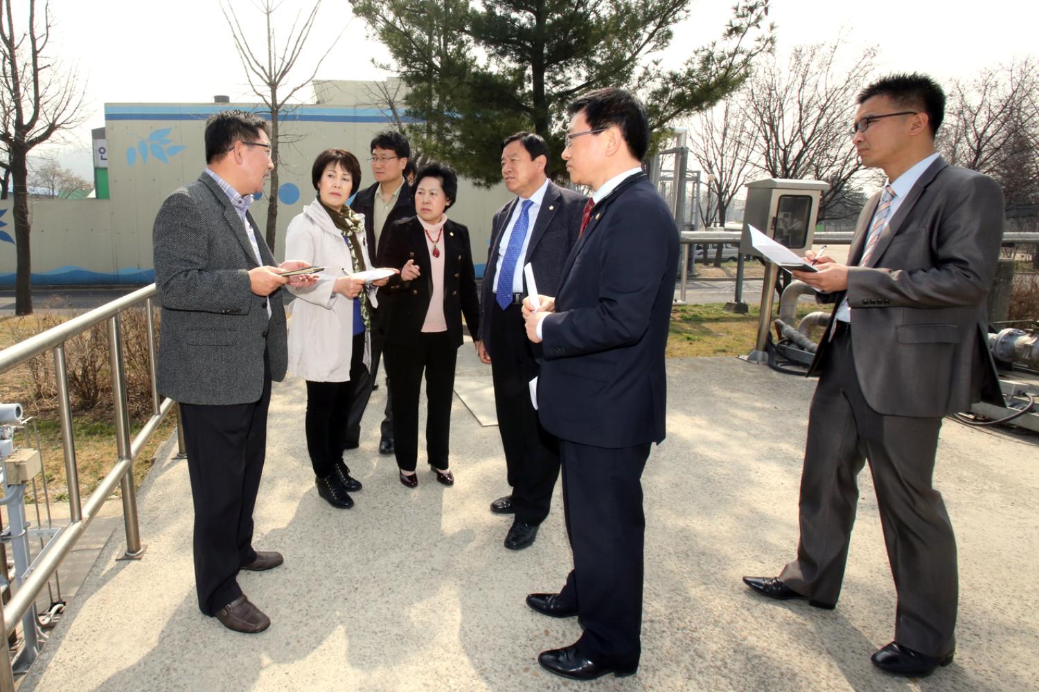 재정건설 현장방문-난지물 재생센터