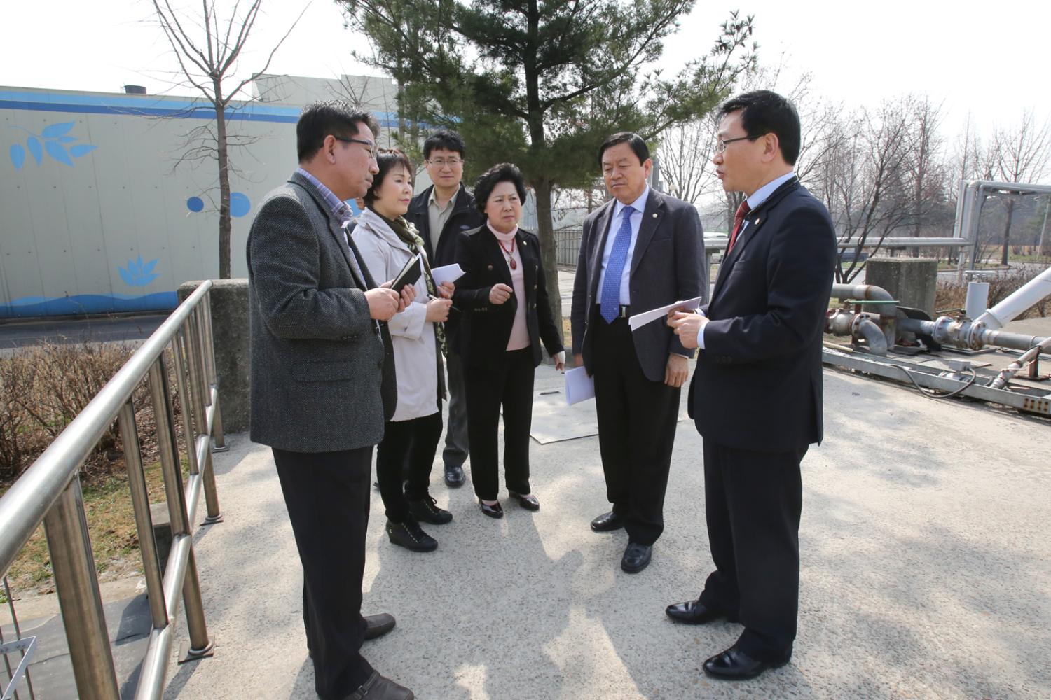 재정건설 현장방문-난지물 재생센터
